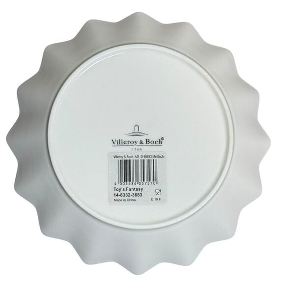 Villeroy & Boch Music Note Violin Christmas Toy Fantasy Plate Bowl Dish Candy 6" - Picture 5 of 7